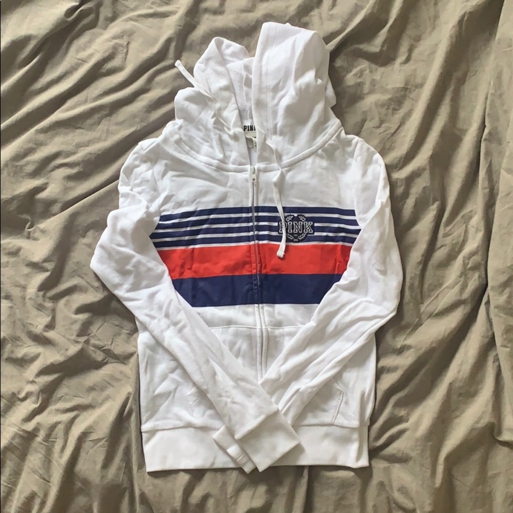 PINK Zip Hoodie Size XS